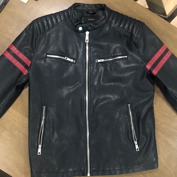 Zara Other - Zara Moto Leather Jacket